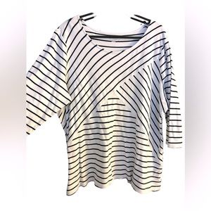 Kim Rogers Striped Top